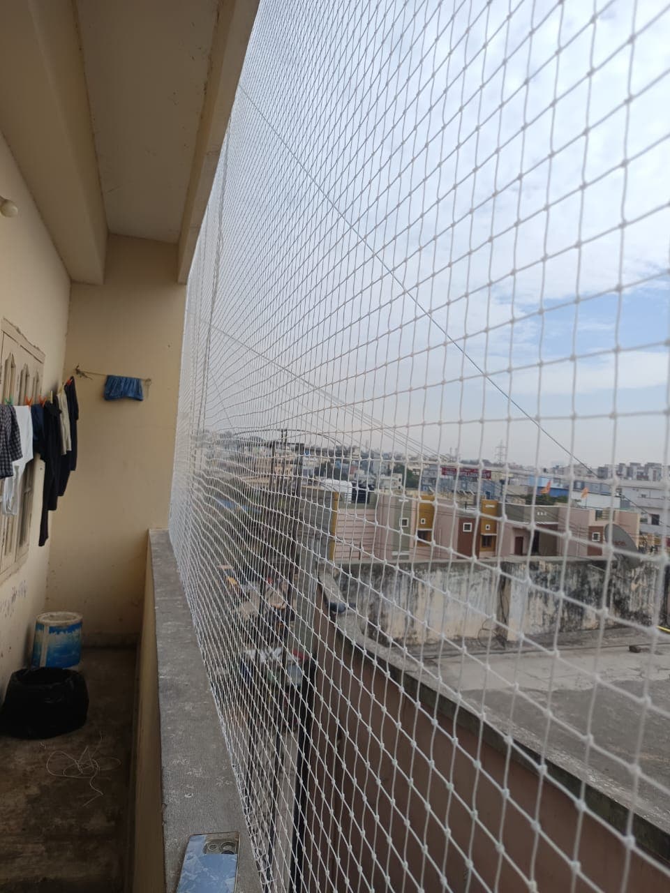 Vasantha Bird Safety Nets Installation Project 7