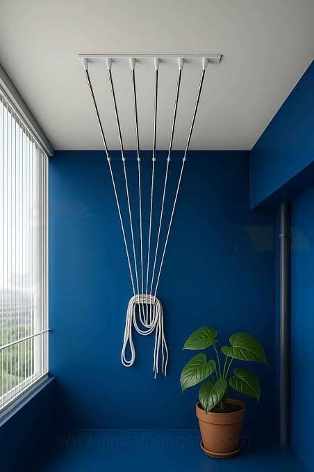 Vasantha Cloth Drying Hangers Installation Project 1
