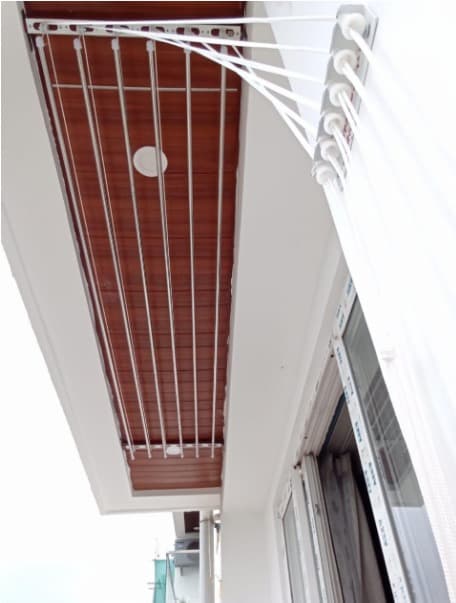 Vasantha Cloth Drying Hangers Installation Project 8