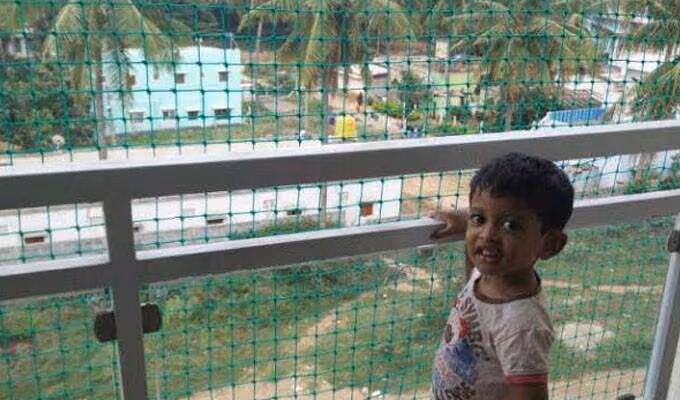 Vasantha Children Safety Nets Installation Project 8